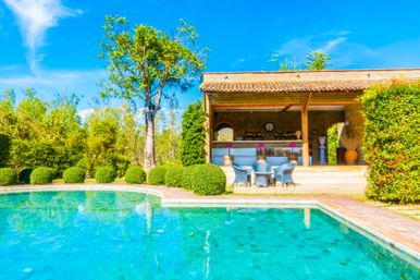 piscina chalet